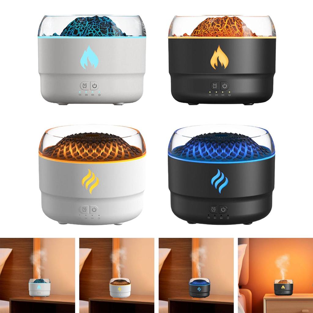 280ml Essential Oil Diffuser Home Fragrance Ultrasonic Cool Mist Humidifier