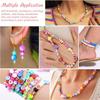 Cross-border DIY Bracelet & Necklace Kit: 36 Polymer Clay Beads with Fruit, Animal, Letter, Horse Pendants
