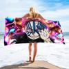Trendy Design Beach Towel 3D Printed Personalized Microfiber Towel for Wedding Party Souvenir for Beach Swimming Bath Seaside