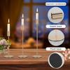 2-5Pcs Candlestick Holders Metal Taper Candle Holders Decorative Candle Stick Stand Tall Candle Sticks Holder Wedding Decoration