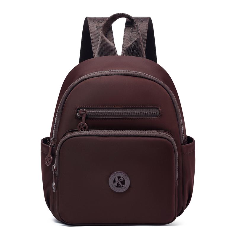 Mini Zaino da Donna Leggero in Nylon Piccolo Zaino Giornaliero con Tasche Multiple per Viaggio Lavoro
