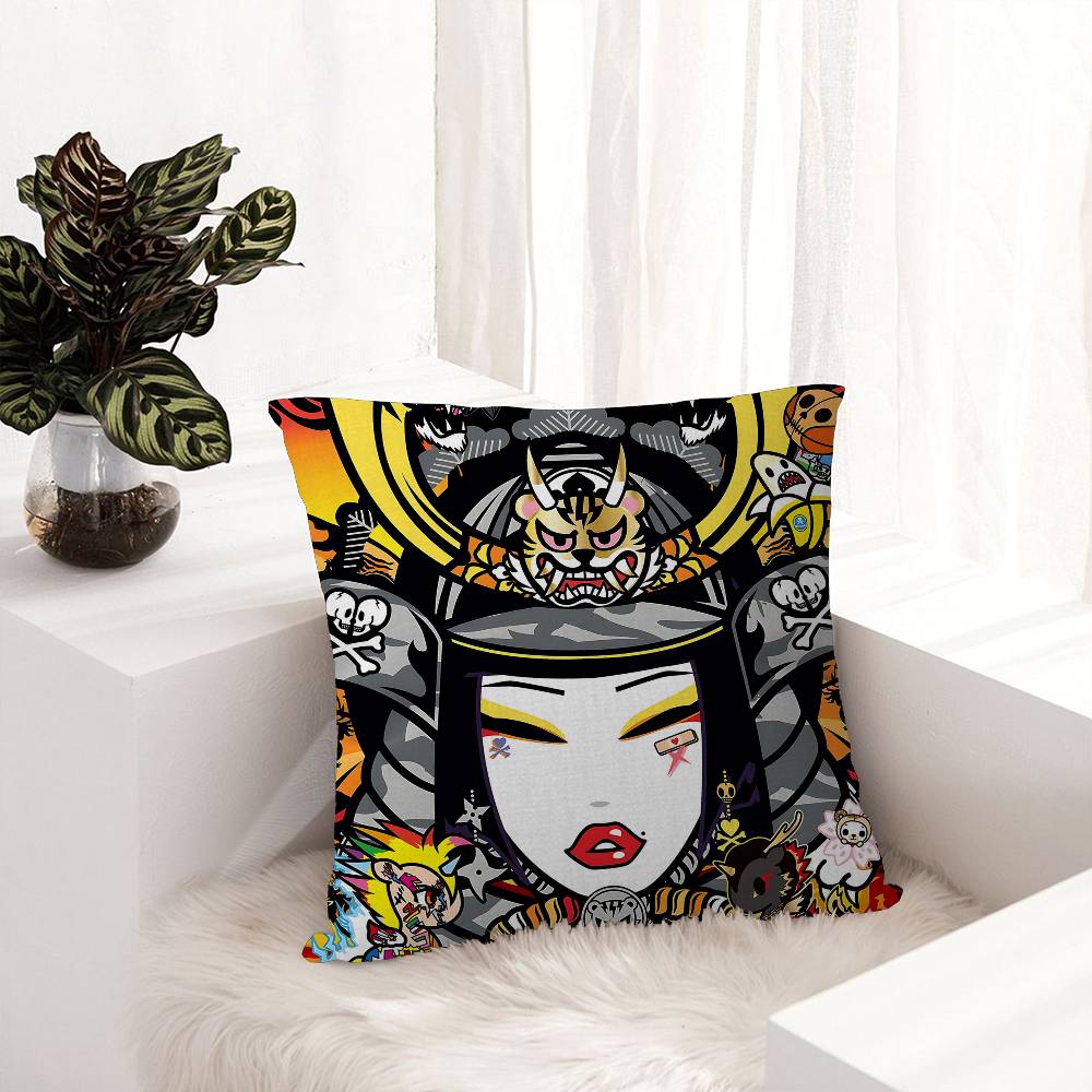 Япония Аниме Т-ТокидокиS Дизайн Наволочки Чехол для Подушки Декор Праздничное Украшени 12x12Inch