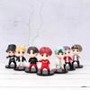 7Pcs/Set Bangtan Boys Groups Rm Jin Suga Jhope Jimin V Jungkook Doll Model Toy Action Figure Star Idol Cute Army Gift For Kids