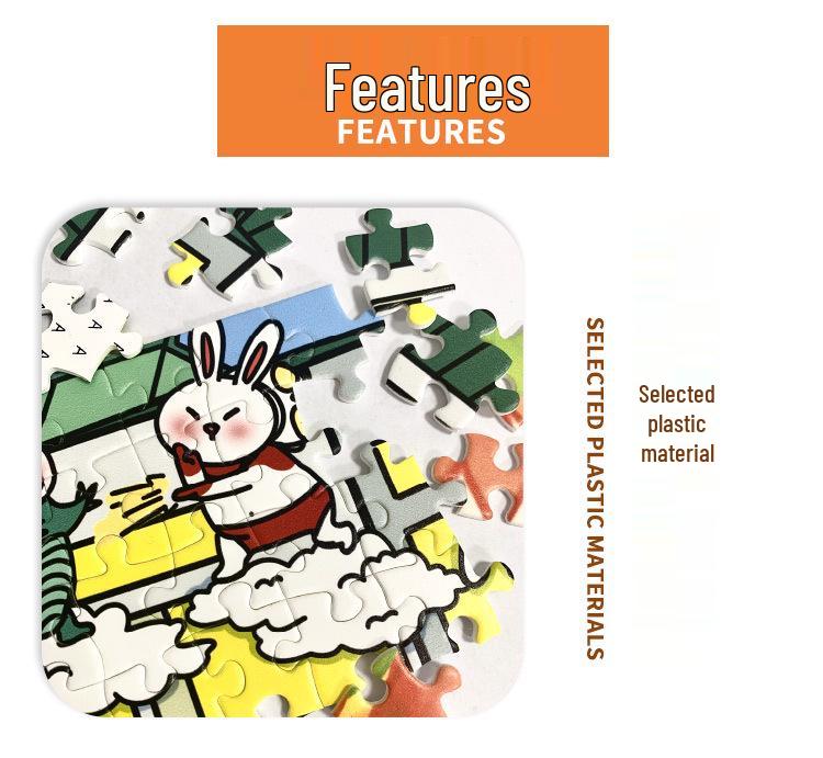 1000-Piece Challenging Plastic Puzzle for Adults – World Famous Paintings Edition with Original Illustrations for Relaxation