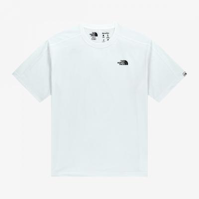The North Face Белая этикетка Гибридная вафельная футболка с коротким рукавом с круглым вырезом Nt7ur15j