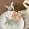 1/3Pcs Set New French Acetate Hair Clamp Retro Colorful Butterfly Hair Claw Women Bow Hair Clip Crab Barrettes Hair Accessories For Girl