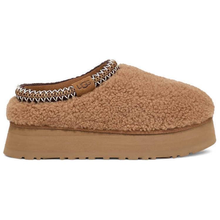 UGG Tazz Slipper Maxi Curly Chestnut Women's 1167770-CHE