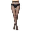 [LittleForBig] Mesh Net Stockings [Jacquard Panties] High-Waisted Stockings with Polka Dot Pattern, Black