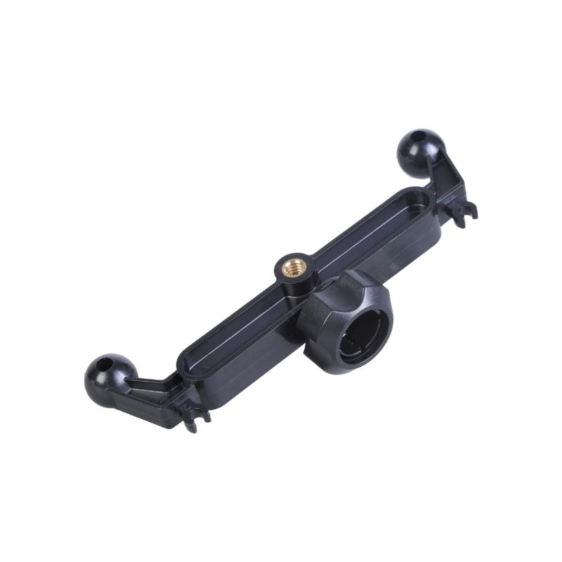 

Phone Stand Double 17mm Ball Head Adapter Car Phone Holder Base 1/4in Female Thread Hole Fixed Phone Support Accessory 1