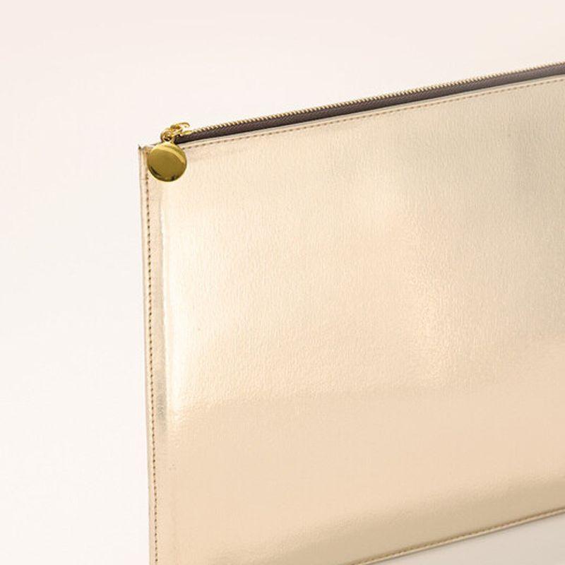 [Artist Pouch] The Tool Lab 913 Light Gold Big Bag Clutch