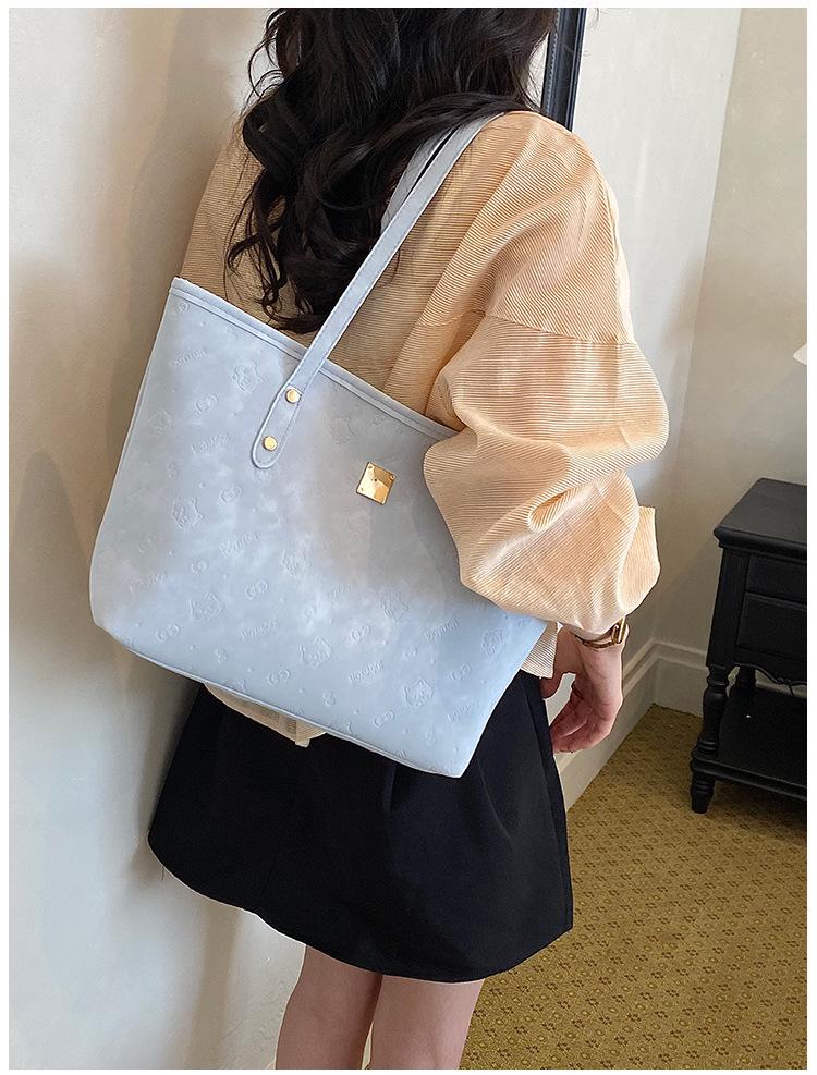 2026 Women's Fashionable High-Capacity Tote Bag - Versatile Shoulder & Crossbody Design for Simple Commutes