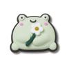 Zibbitz ChArm  A Cute Frog With A Crocs Flower 10014163