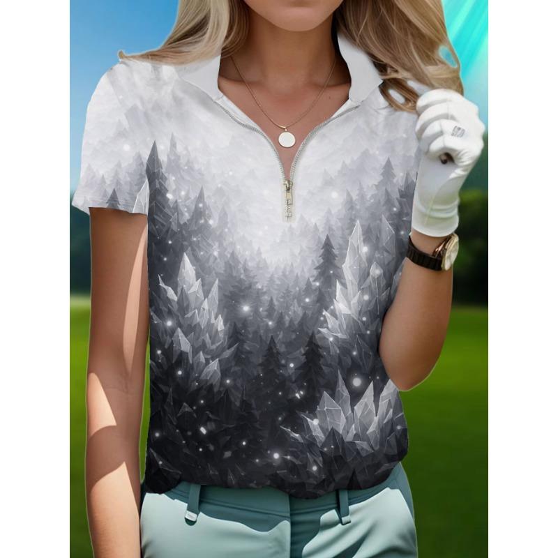 

Women s quick-drying breathable golf casual tops Summer quick-drying golf casual tops XL
