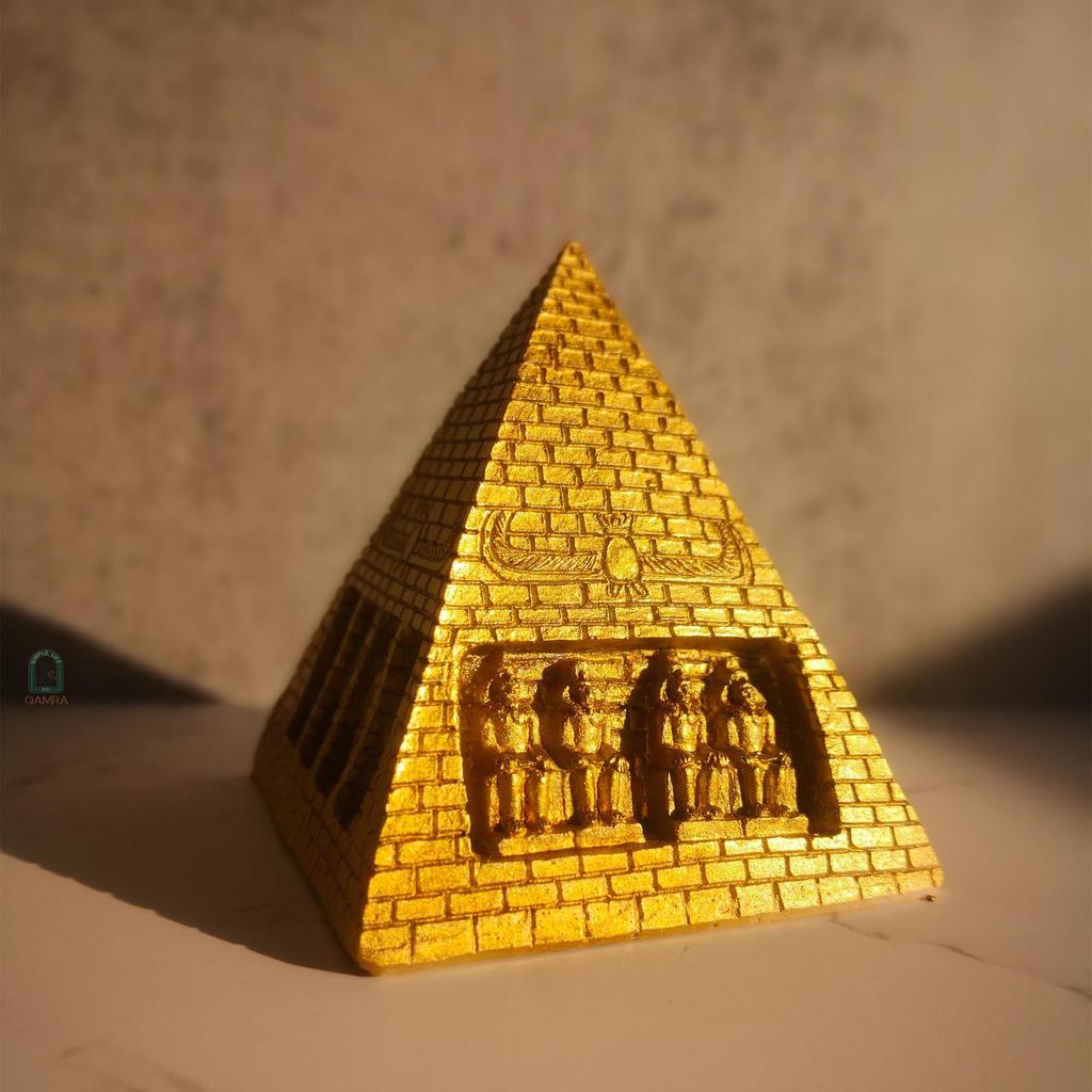 Xianci Ägyptisches Figurenset: Pyramide, Sphinx, Obelisk, Mumie und Pharao-Dekor für Kinderzimmer.