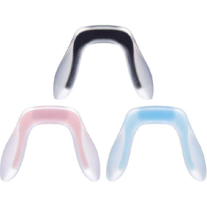 GLEAVI 3pcs Glasses Pads Eyeglass Support Replacement Pad Eyeglass Bridge U Shaped Pads Silicone Eyeglass Pad Kid Glasses Pad Plastic Sunglasses
