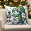 Home Decor Christmas Cute Animal Pillows Suitable For Sofa Bedroom Car Pillow Cover Cushion Rectangular Back Cushion
