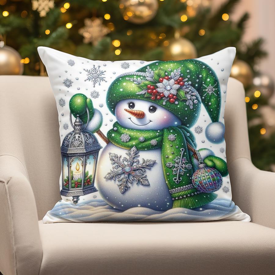 Home Decor Christmas Cute Animal Pillows Suitable For Sofa Bedroom Car Pillow Cover Cushion Rectangular Back Cushion