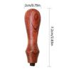 Wooden Wax seal handle Vintage Sealing Stamp Handles Replacement Scrapbooking Supplies for Birthday Party invitation Sealing
