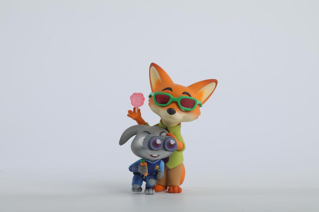 52TOYS BLINDBOX Zootopia Best Partners PVC ABS Trading Box of 6 & Figures,