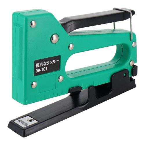Sankyo Corporation CUSTOM KOBO 2-Way Tacker & Stapler, Convenient for DIY Use, 09-101