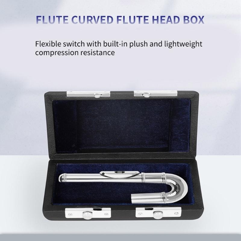 Flute Carry Bag Flute Case Leather Flute Case Musical Instrument Organizer Case