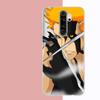 Husă de telefon Anime Bleach Kurosaki Ichigo pentru Samsung A51 A52 A71 A12 pentru Redmi 7 9 9A pentru Huawei Honor8X 10i Husă transparentă