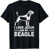 I Love Jesus And My Beagle For Beagle Lover Christian T-Shirt
