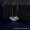 Handmade S925 Silver Lotus Pendant by Jade Angel: Ethnic Style with Niche Design.