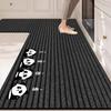 Premium Kitchen Floor Mat L-shaped Dirt-resistant Anti-slip Mat Diatom Mud Easy To Clean Foot Mat Household Quick-drying Water-absorbing Floor Mat