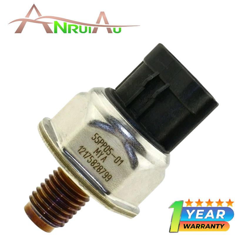 NEW 1PC Fuel Rail High Pressure Sensor 55PP05-01 Compatible for Opel Astra Citroen Jumper Fiat Ducato Ford Transit