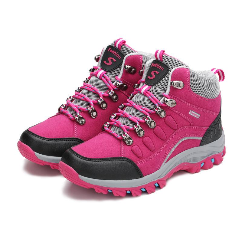 Damen Herren Wanderschuhe Mode Lässige Stiefeletten Paar Komfort Sneaker Outdoor Rutschfest Camping Trekkingstiefel Unisex Botas