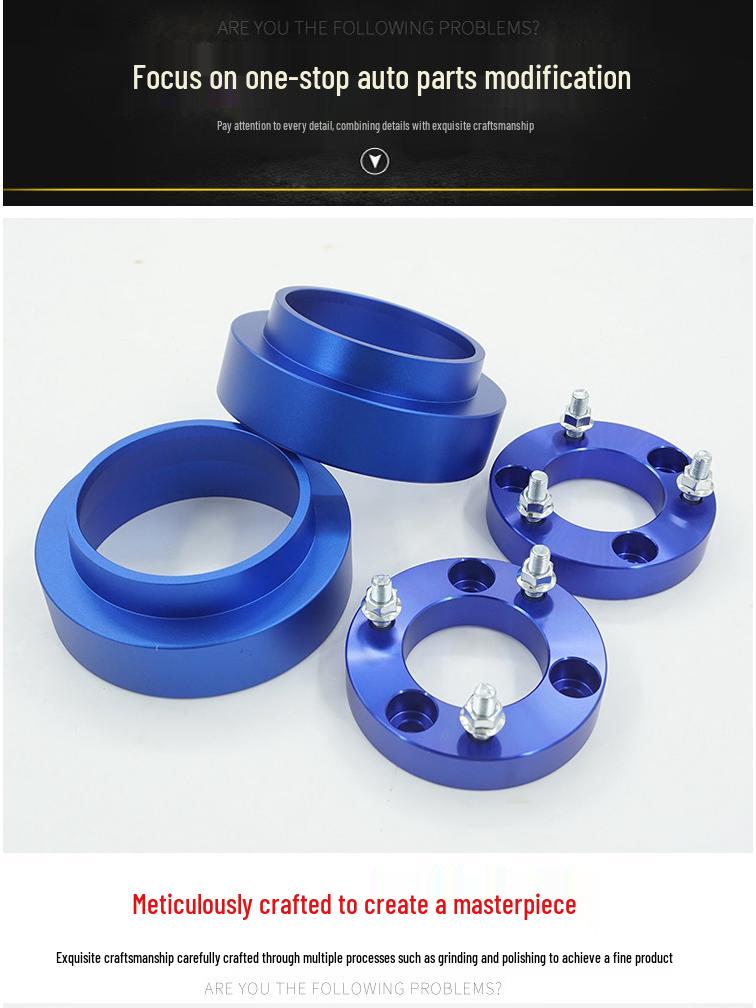 2-Inch Lift Flange Spacer for Great Wall Cannon Off-Road Pickup: Front & Rear Modification