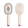 Electric Steam Hair Brush with Water Spray Reduce Frizz Anti-Static Misting Hairbrush Portable Travel Cordless Fluffy Hair Detangling Brush