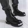 Men's Large Size Mid-Calf Martin Boots, Thick Sole, Autumn/Winter 2025.