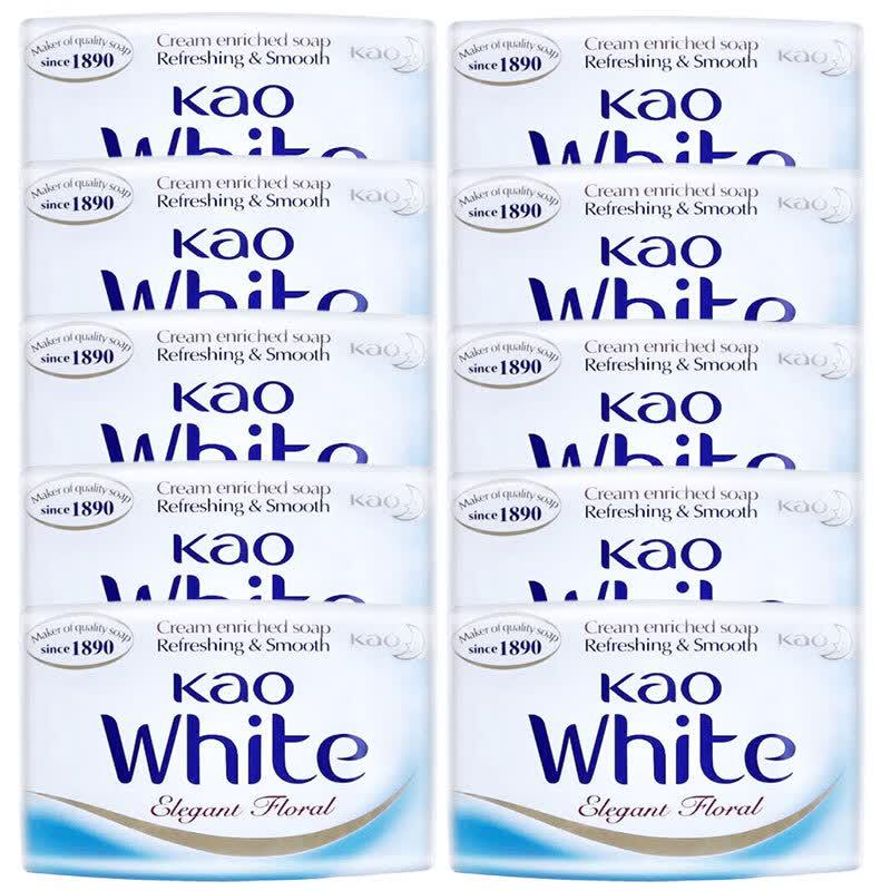 Kao Elegant Floral Scent Beauty Soap - 10 Bars