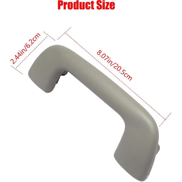 GXARTS Front Right Inner Roof Ceiling Pull Handle Grab Compatible with Toyota Corolla Yaris Rav4 EA 2005 2006 2007 2008 2009 2010 2011 2012 2013 2014