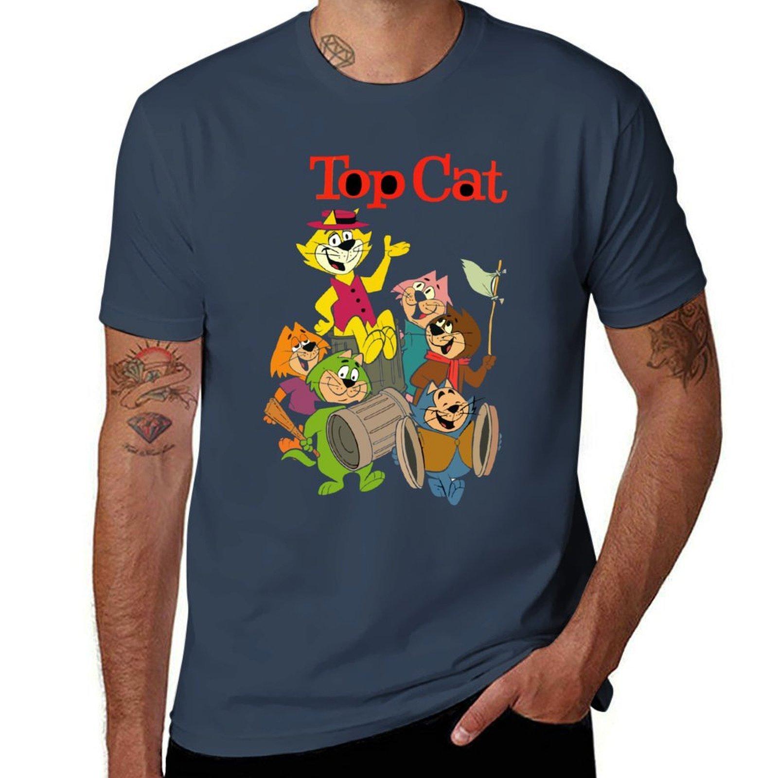TOP CAT TShirt Minimal Art Print TShirt S