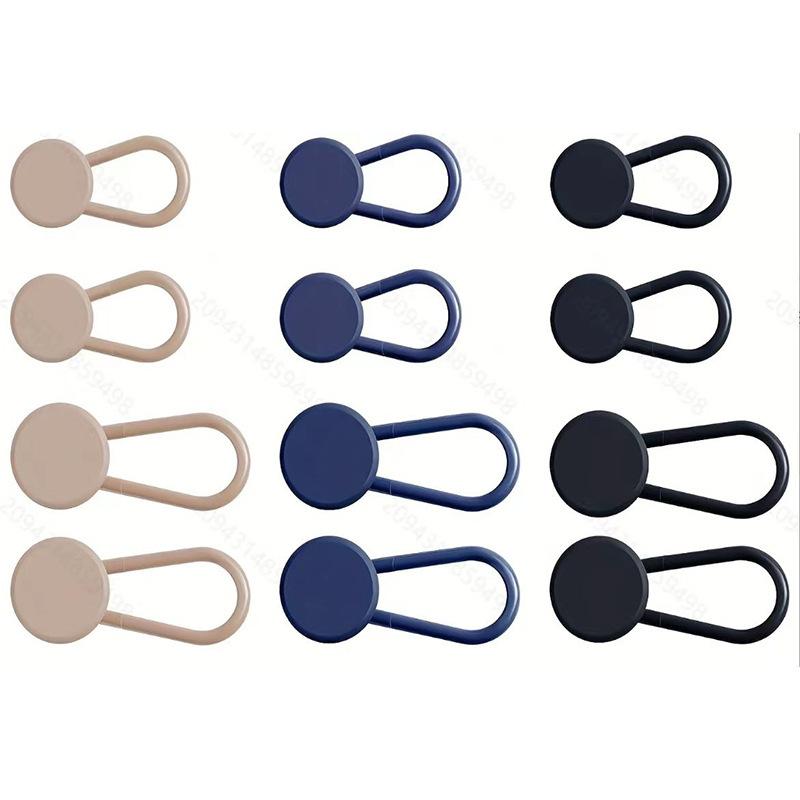 15mm/18mm Bukseforlengelsesknapper Fleksible Midjeforlengere for Svarte Jeans Bukser Graviditetsbukser Skjørt Forlengelsesknapp