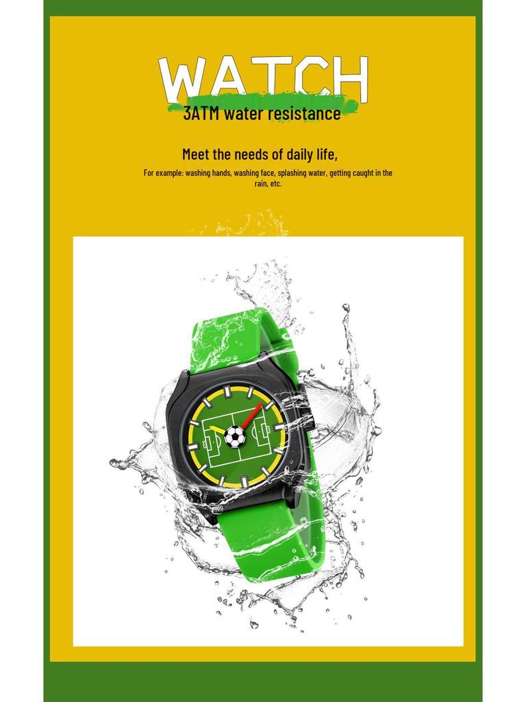 2024 World Cup Men's Sports Watch - Silicone Strap, Fashionable Fan Wristwatch