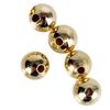 Perles en métal Rondes 0,6 cm Doré 20 pièces