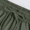 Women's Elastic Waist Color Casual Pocket Shorts High Waist Slim Fit Sports Women's Pants