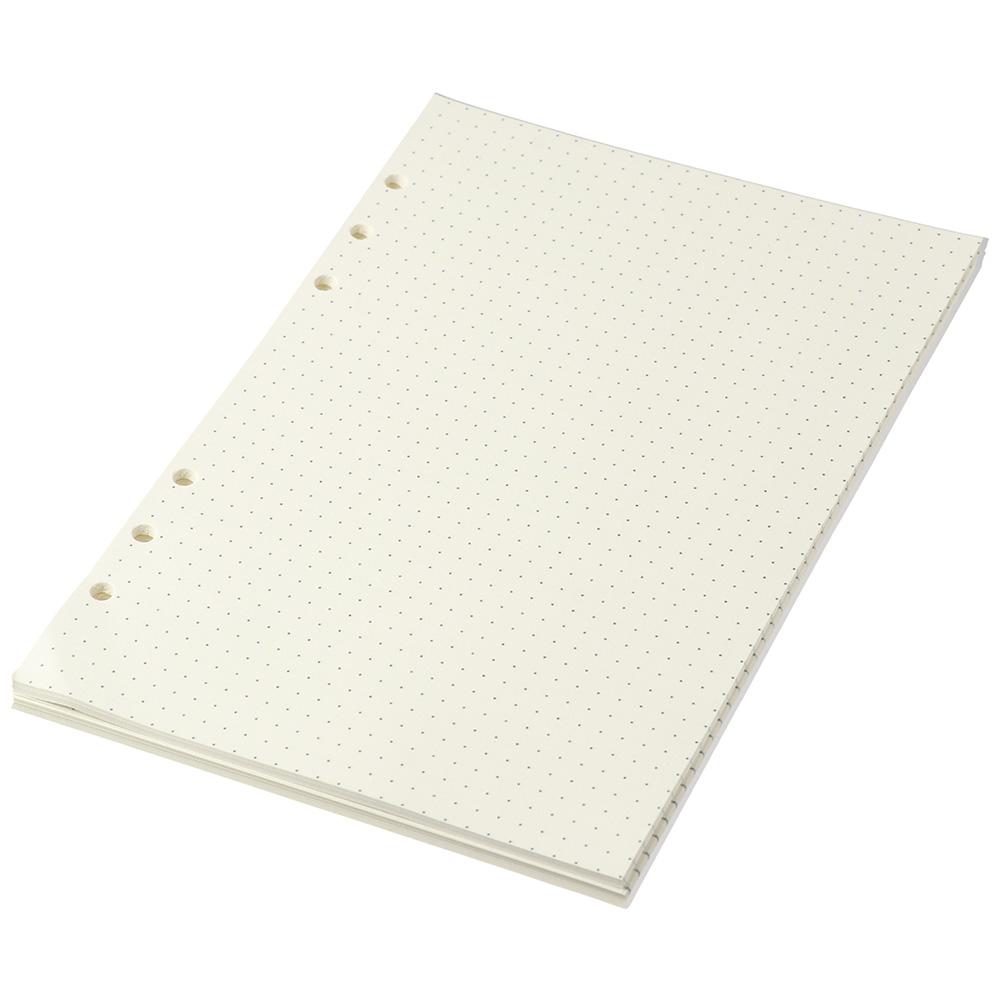 

100 Sheets Inserts Binder Planner A5 Dot Grid Pages Writing Paper Refills Office