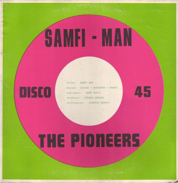 

12inch Record PIONEERS Samfi Man PION03DISCO Pioneer Canada Reggae Ska Dub Used