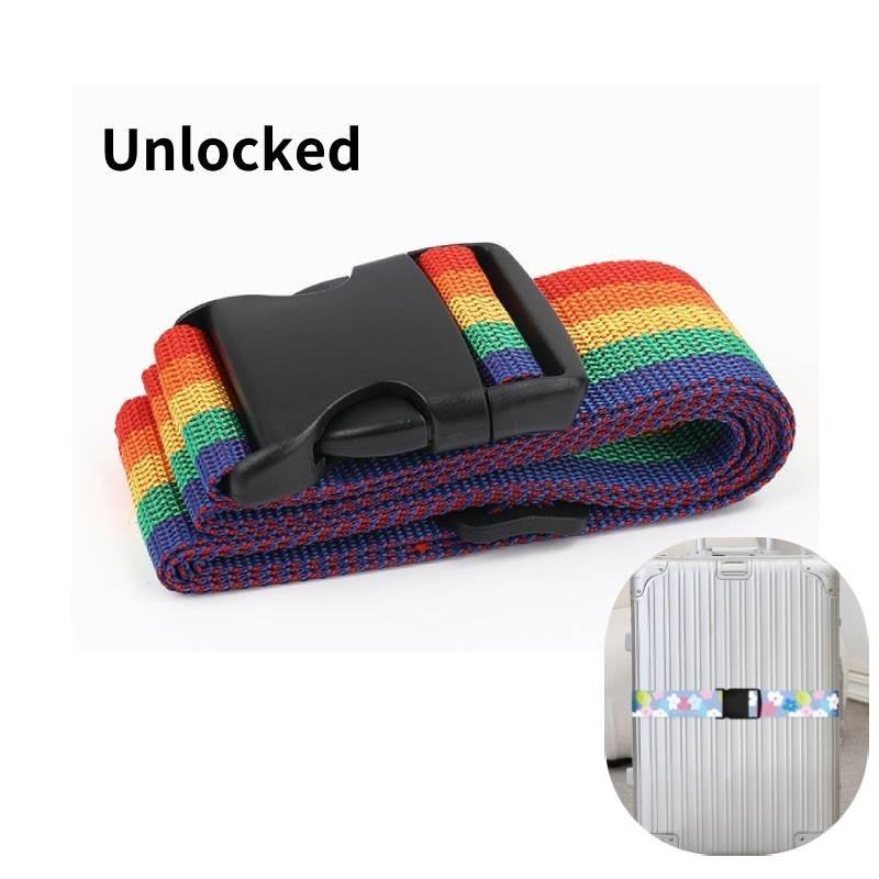 Durable Luggage Strap Cross Packing Belt Secure Travel Bag Protective Tightening Reinforcement Rope