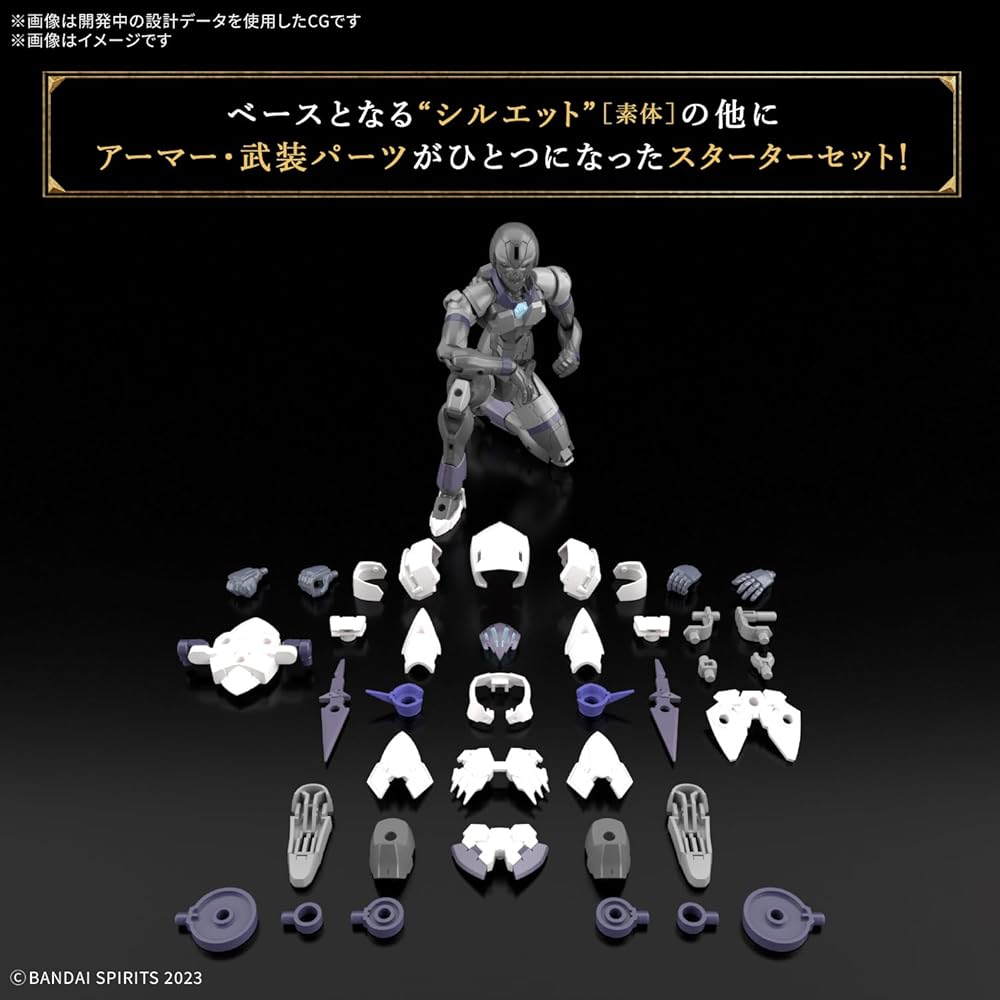 Bandai Spirits 30MF Rozan Assassin Pre-painted Plastic Model Kit
