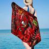 Tampa Bay Buccaneers Logo Microfiber Beach Towel, Lightweight And Quick-Dry, for Summer Travel, Beach Essential, Swimming Pool