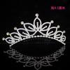 Latest Arrivals Nuptial Wedding Occasion Rhinestone Tiaras Crowns Female Girls Hair Comb Heart Bridal Bridesmaids Tiaras Hair Accessories