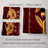 Roman Eagle Motif Bedding Duvet Cover Sets Duvet Covers Pillowcases Gifts (1 * Duvet Cover 2 * Pillowcases, Without Duvet Insert)