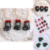 Christmas Tree Wool Felt Ornaments With Cartoon Design For Holiday Decor
