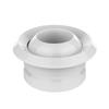 Circular Jet Spherical Nozzle Air Vent Central Ventilation Adjustable Remote Jet Fresh Outlet Valve for Ventilating Device